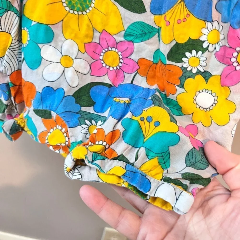 Next Bright Floral Romper- Size 2-3‎ years